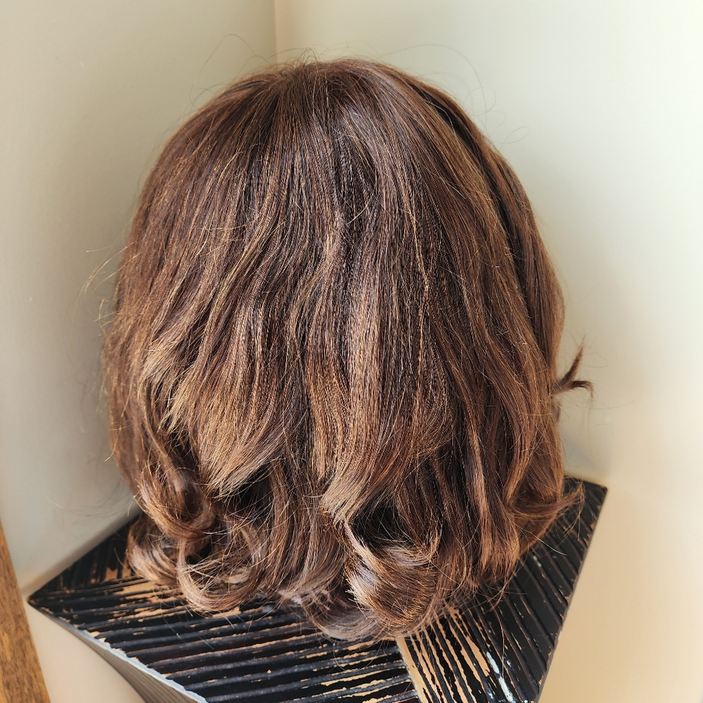 Jon Renau Human Hair Wig Monafilament Hand Tied Luxury - Picture 4 of 8